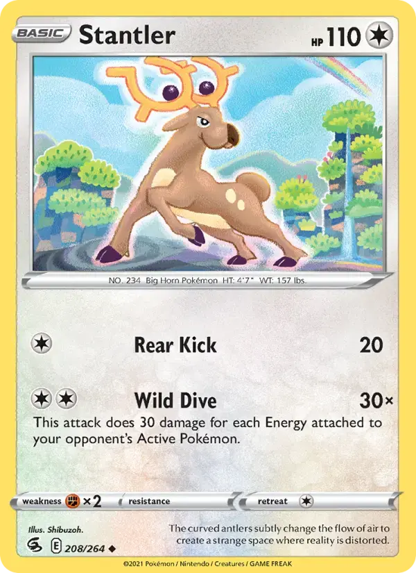 Stantler #208 — Fusion Strike
