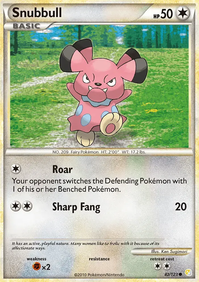 Snubbull #82 — HeartGold SoulSilver