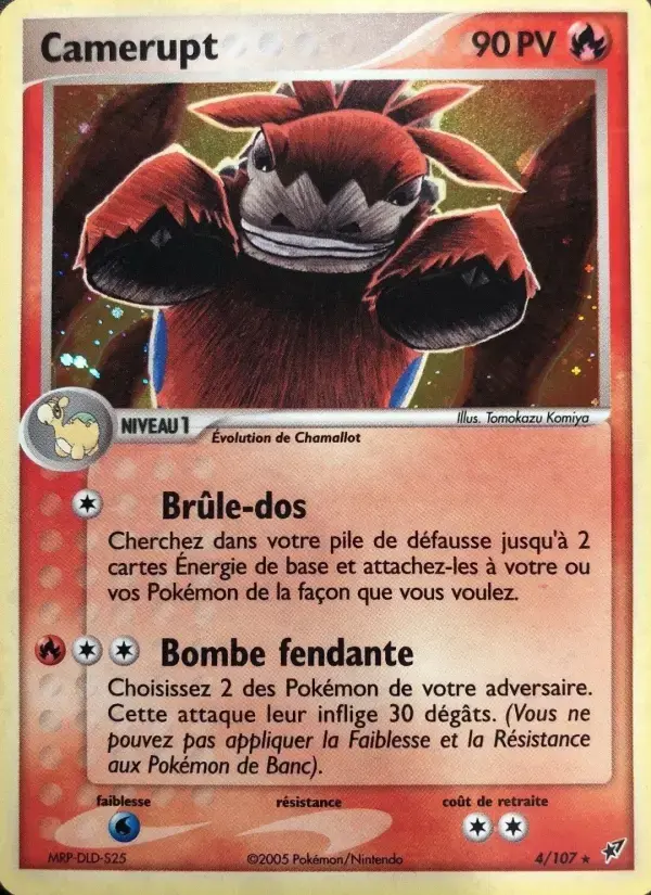 Carte Pokémon Camerupt #4 — Deoxys