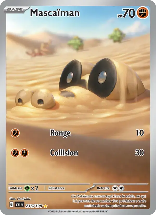 Carte Pokémon Mascaïman #216 — Écarlate et Violet
