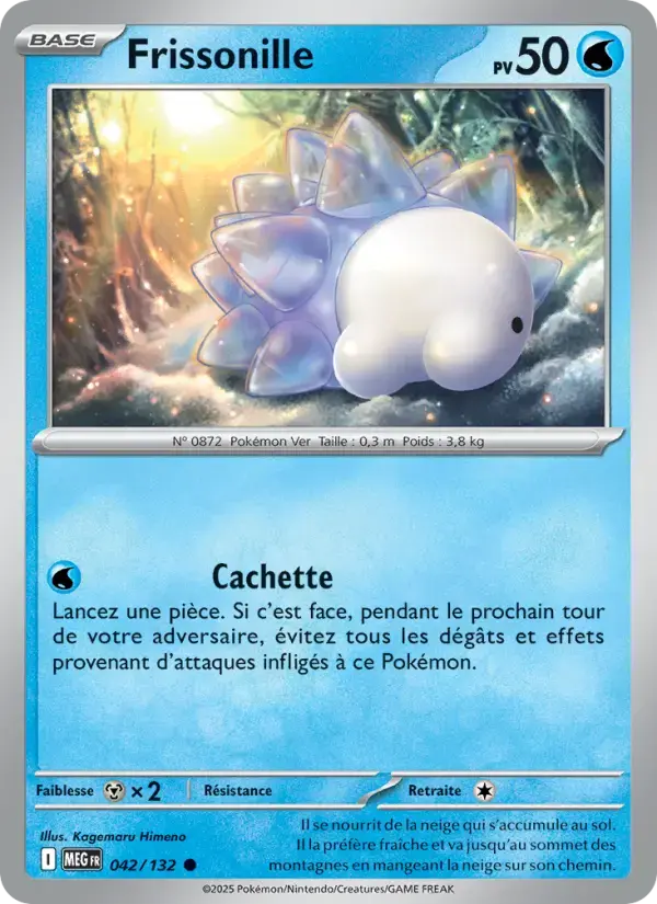 Carte Pokémon Frissonille #042 — Méga-Évolution