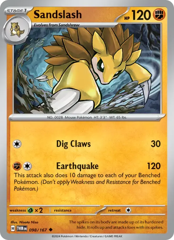 Sandslash #098 — Twilight Masquerade