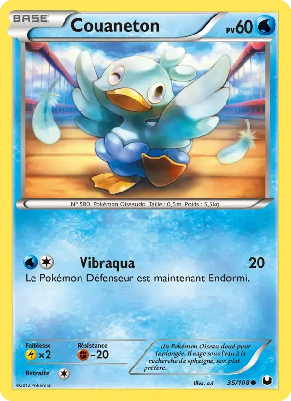 Carte Pokémon Couaneton #35 — Explorateurs Obscurs
