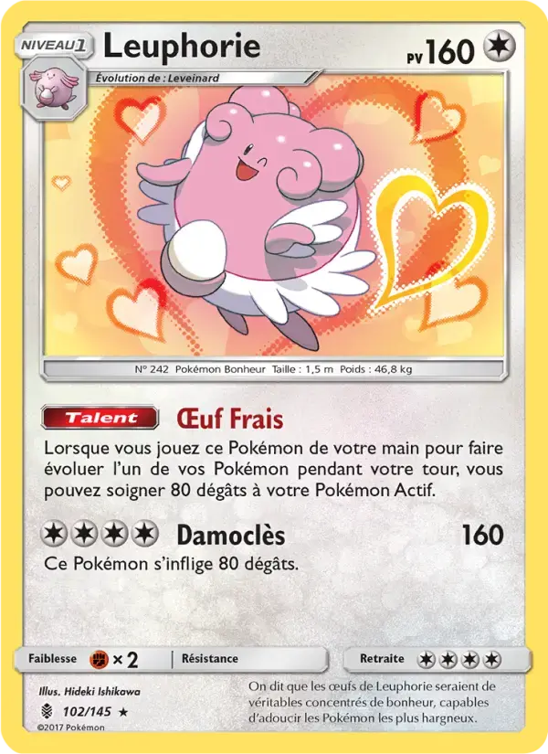 Carte Pokémon Leuphorie #102 — Gardiens Ascendants