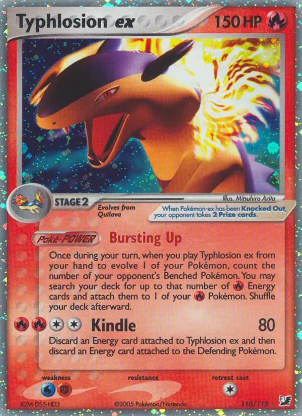 Typhlosion ex #110 — Unseen Forces