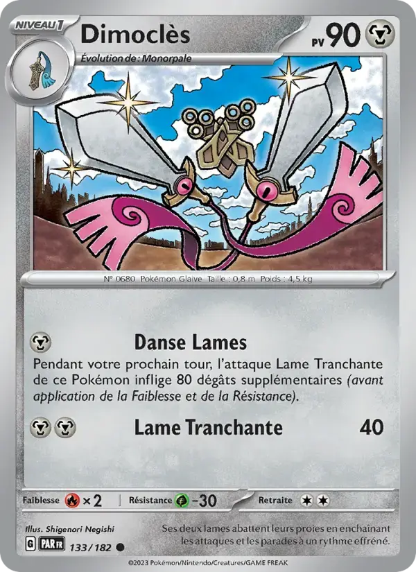 Carte Pokémon Dimoclès #133 — Faille Paradoxe