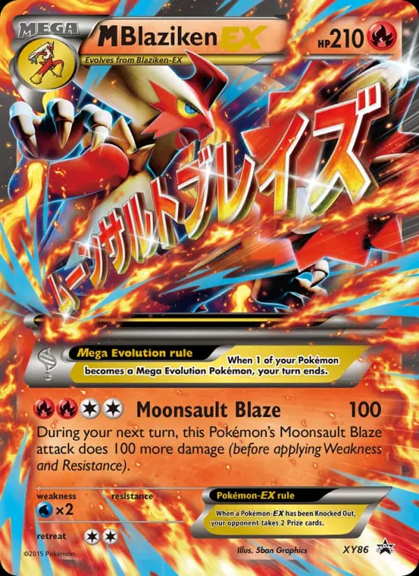 M Blaziken EX #XY86 — XY Promos