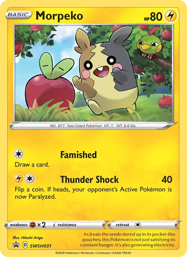 Morpeko #SWSH031 — Sword & Shield Promos
