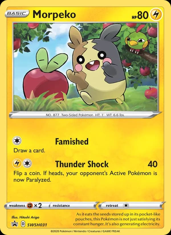 Morpeko #SWSH031 — Sword & Shield Promos