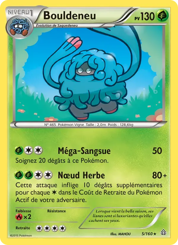 Carte Pokémon Bouldeneu #5 — Primo-Choc