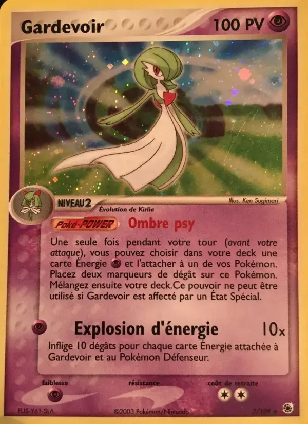 Carte Pokémon Gardevoir #7 — Rubis & Saphir