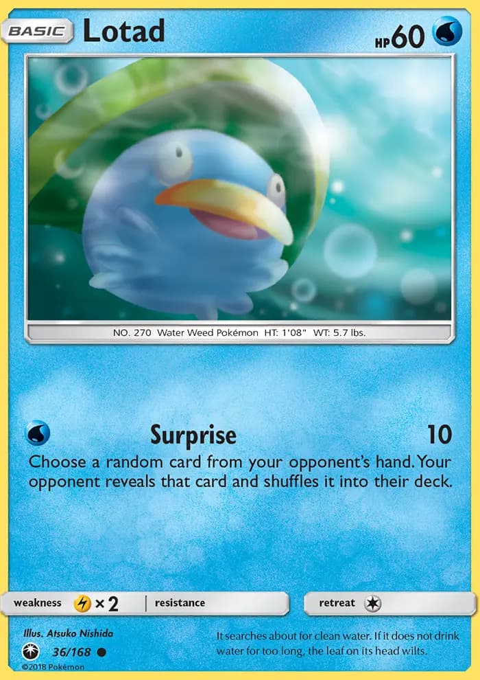Lotad #36 — Celestial Storm