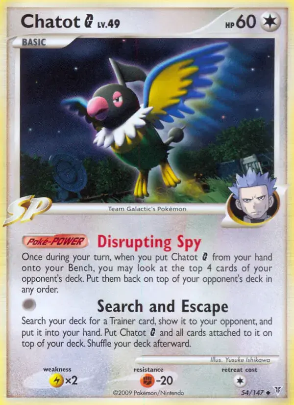 Chatot G #54 — Supreme Victors