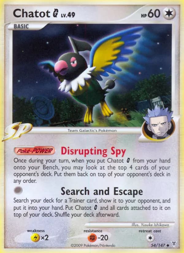 Chatot G #54 — Supreme Victors