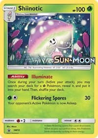 Carte Pokémon Lampignon #SM10 — Promos Soleil et Lune
