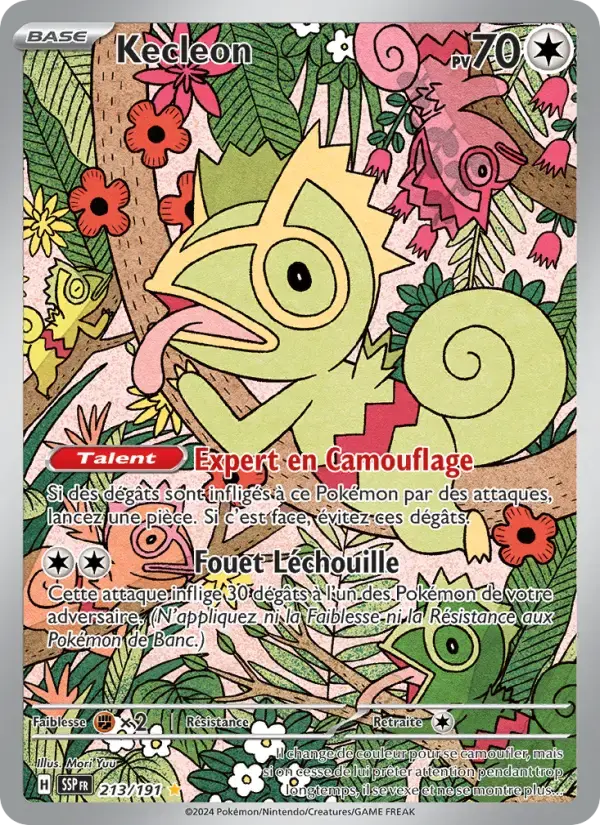 Carte Pokémon Kecleon #213 — Étincelles Déferlantes