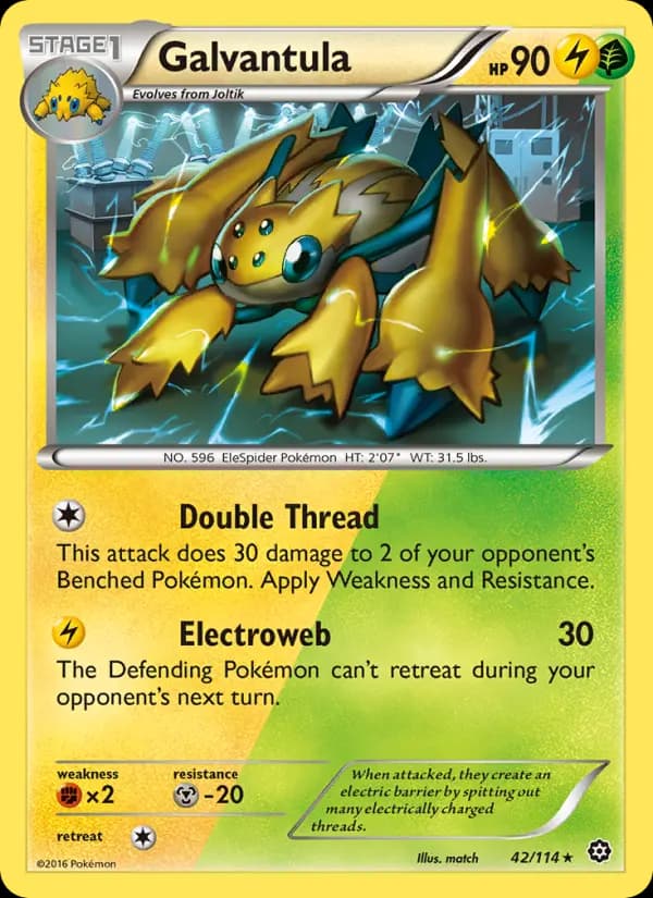 Galvantula #42 — Steam Siege