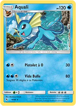 Carte Pokémon Aquali #18 — Destinées Occultes