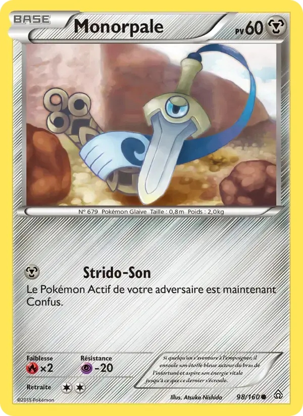 Carte Pokémon Monorpale #98 — Primo-Choc