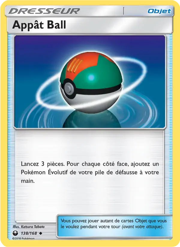 Carte Pokémon Appât Ball #138 — Tempête Céleste