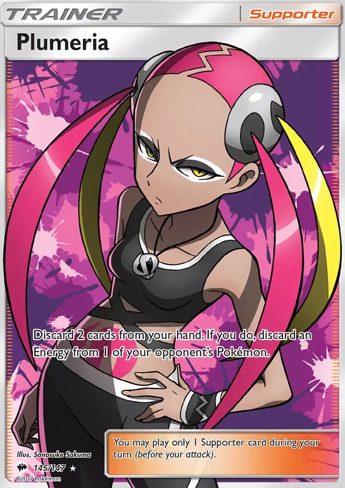Plumeria #145 — Burning Shadows