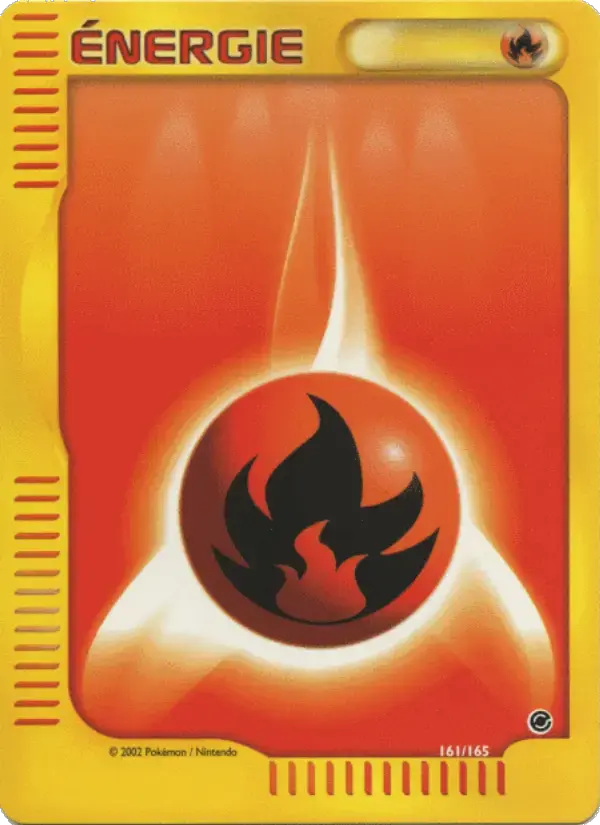 Carte Pokémon Énergie Feu #161 — Expédition