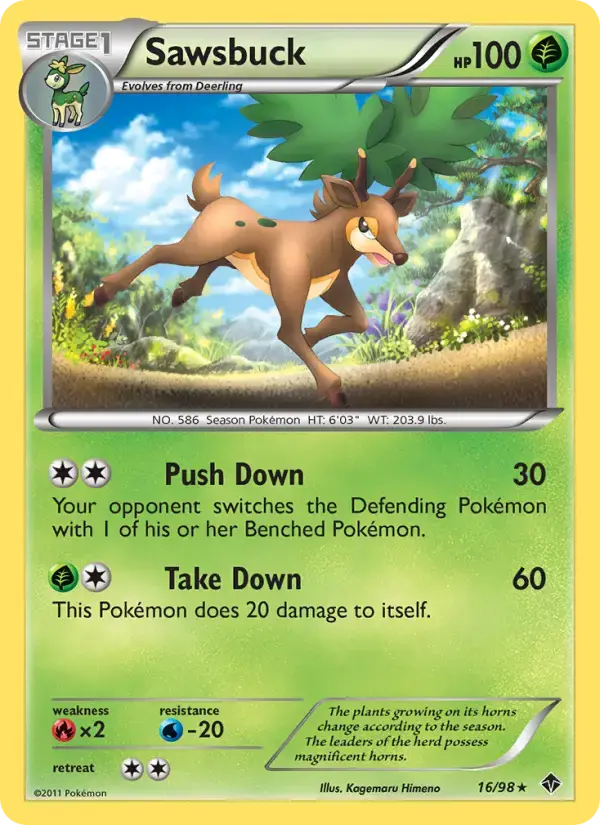 Sawsbuck #16 — Emerging Powers