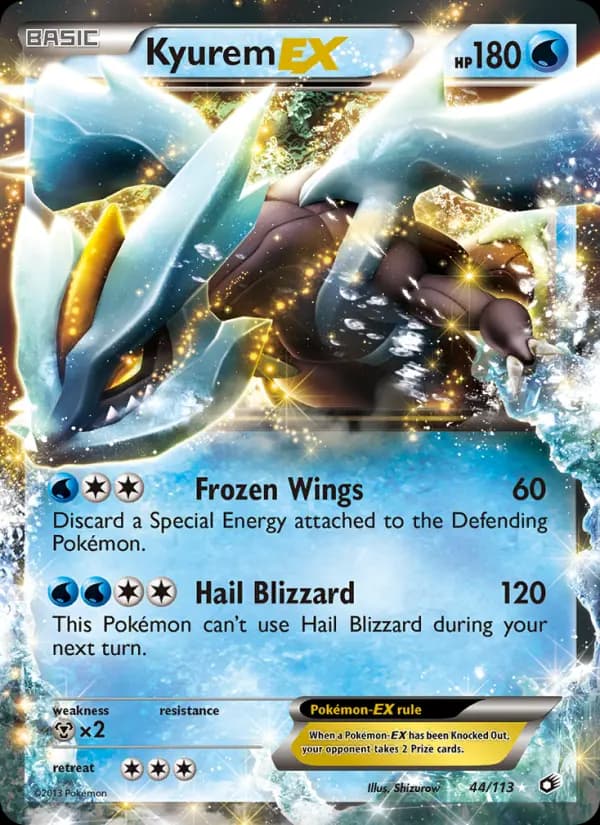 Kyurem-EX #44 — Legendary Treasures