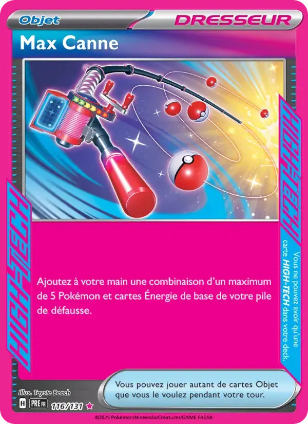 Carte Pokémon Max Canne #116 — Évolutions Prismatiques