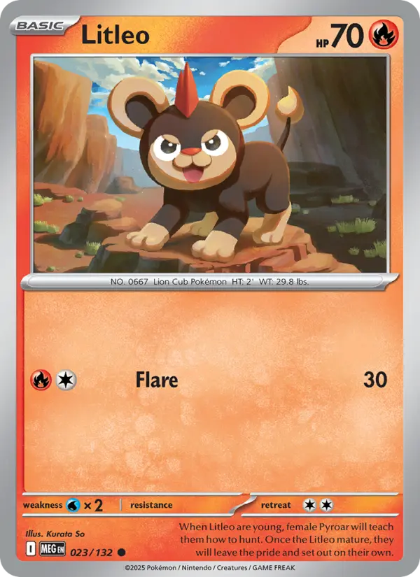 Carte Pokémon Hélionceau #023 — Méga-Évolution