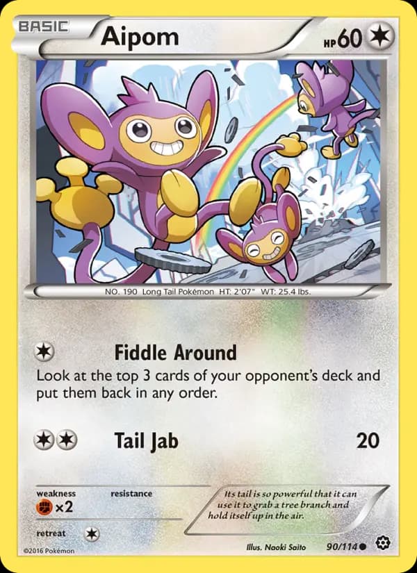 Aipom #90 — Steam Siege