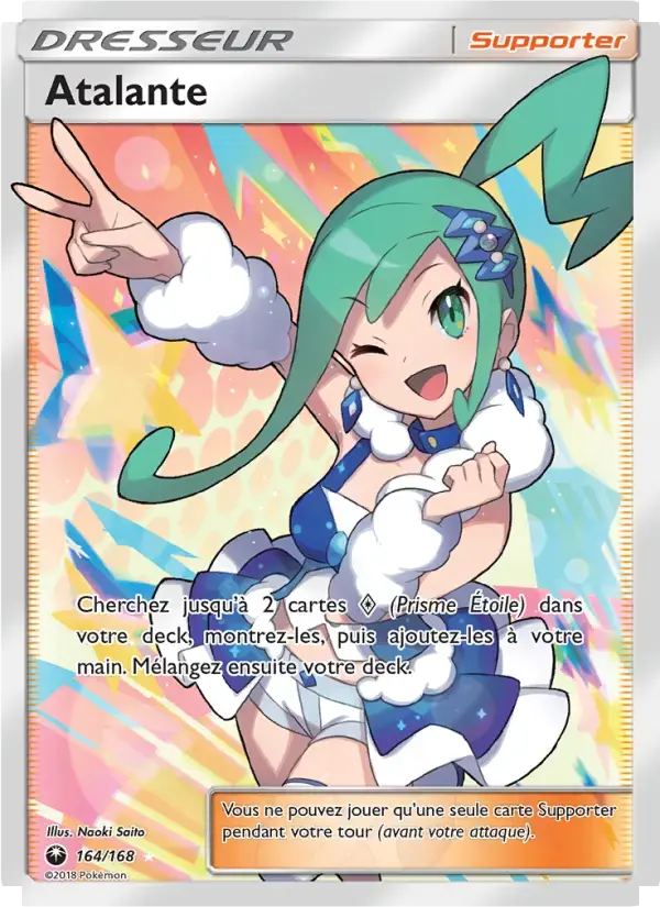 Carte Pokémon Atalante #164 — Tempête Céleste