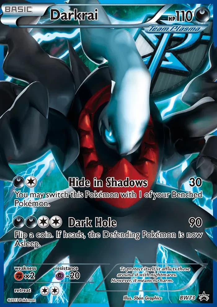 Darkrai #BW73 — Black & White Promos