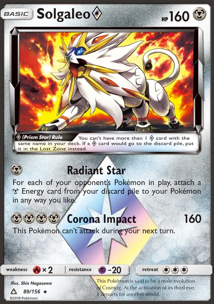 Solgaleo ◇ #89 — Ultra Prism