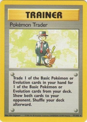 Pokémon Trader #77 — Base Set