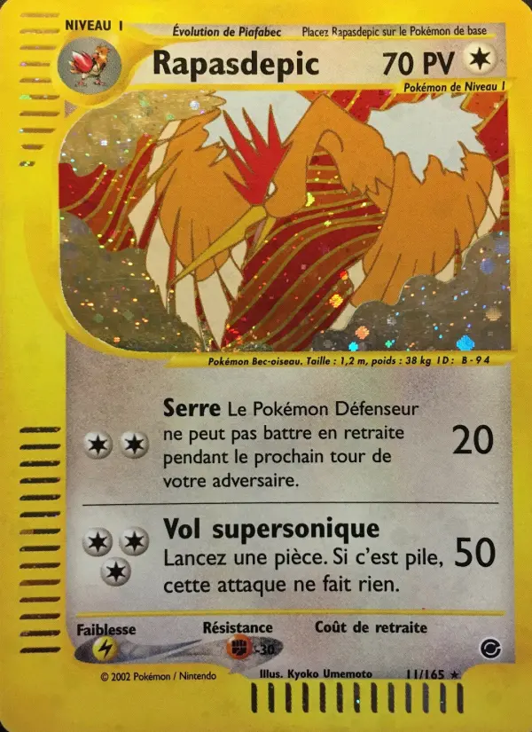 Carte Pokémon Rapasdepic #11 — Expédition