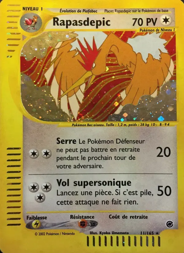 Carte Pokémon Rapasdepic #11 — Expédition