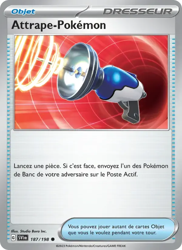 Carte Pokémon Attrape-Pokémon #187 — Écarlate et Violet