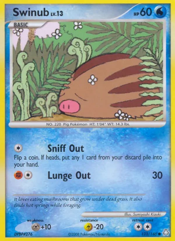 Swinub #123 — Legends Awakened