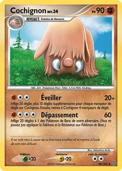 Carte Pokémon Cochignon #46 — Tempête
