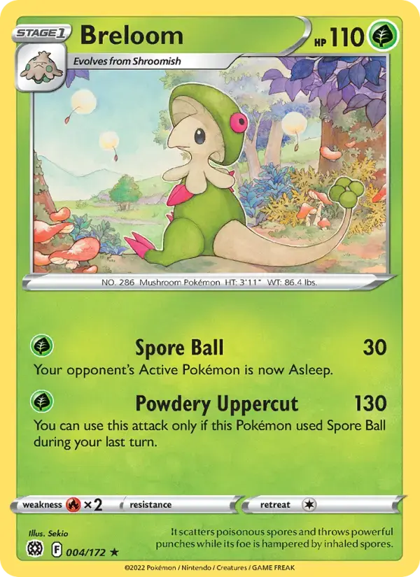 Breloom #004 — Brilliant Stars