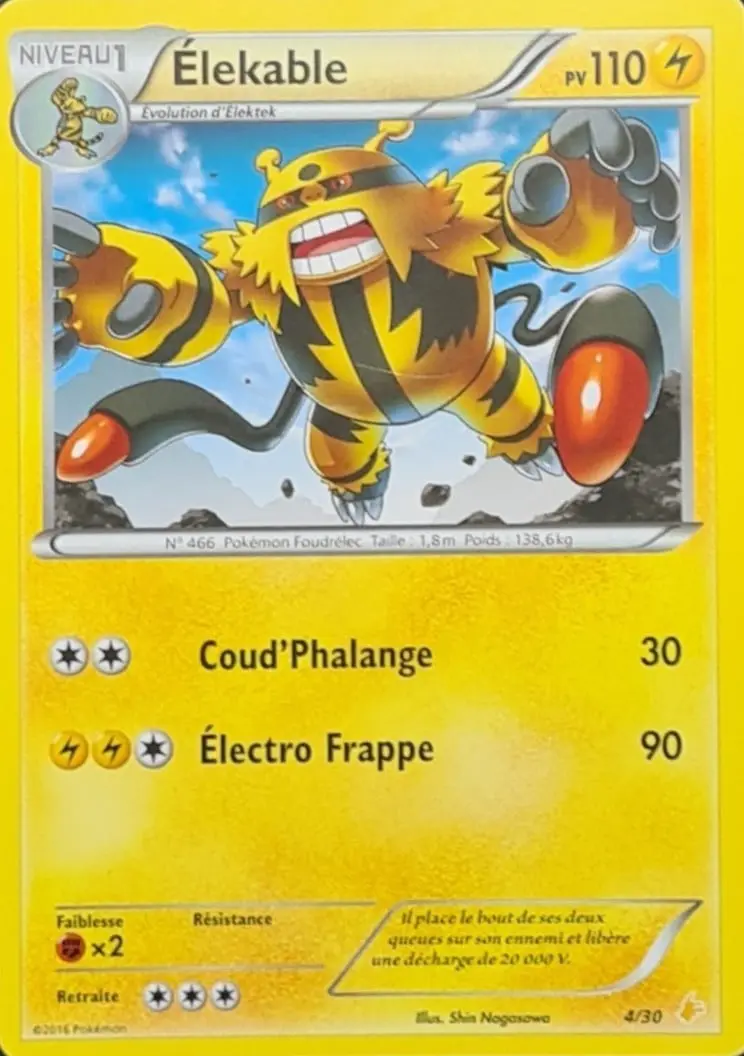 Electivire #4 — XY Trainer Kit (Pikachu Libre)