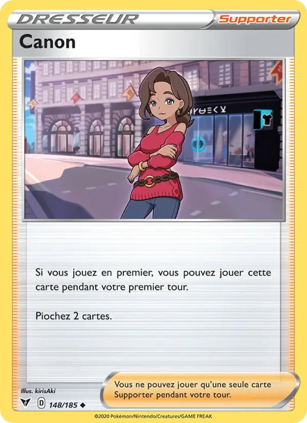 Carte Pokémon Canon #148 — Voltage Éclatant
