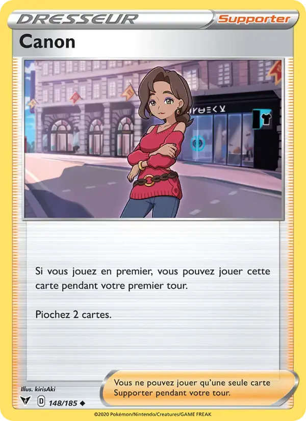 Carte Pokémon Canon #148 — Voltage Éclatant