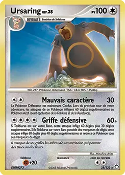 Carte Pokémon Ursaring #38 — Trésors Mystérieux