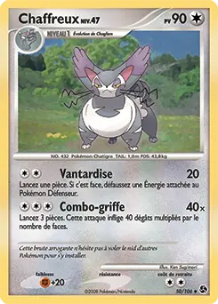 Carte Pokémon Chaffreux #50 — Duels au Sommet