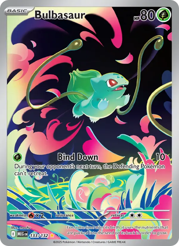 Carte Pokémon Bulbizarre #133 — Méga-Évolution
