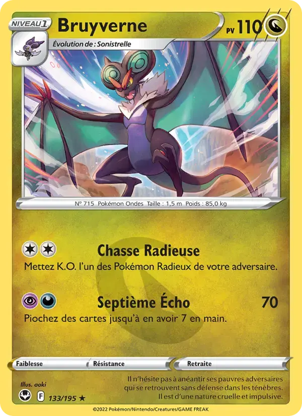 Carte Pokémon Bruyverne #133 — Tempête Argentée