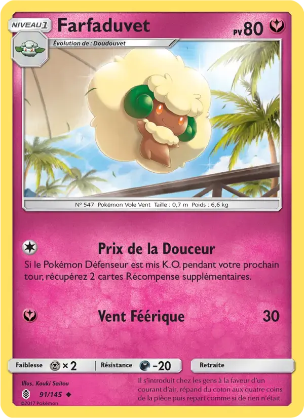 Carte Pokémon Farfaduvet #91 — Gardiens Ascendants