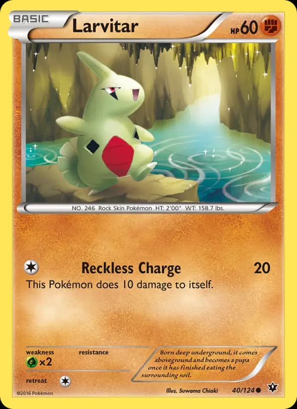 Larvitar #40 — Fates Collide
